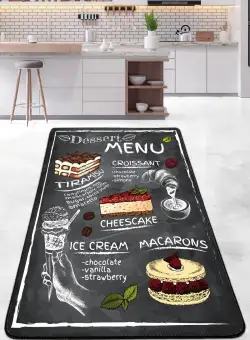 Covor de bucatarie Artistic 4, Multicolor