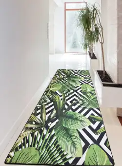 Covor de Hol,Bucatarie Tropic, Lavabil, Antiderapant