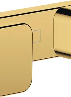 Cuier baie dublu Hansgrohe AddStoris gold optic lustruit