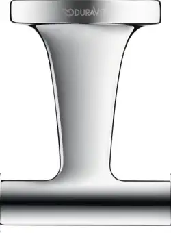 Cuier dublu Duravit Starck T crom