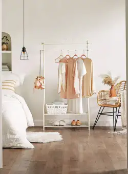 Cuier Haine Cream, 92 x 41 x 173 cm