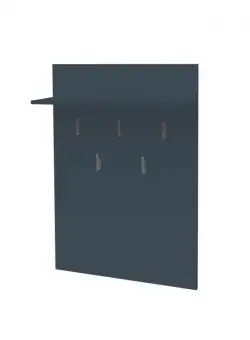 Cuier MARA II, de perete, antracit, 70x22x100 cm