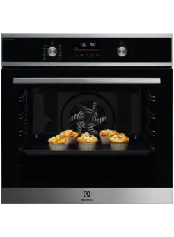 Cuptor Cu Abur Electrolux EOD6P66X, SteamBake Cu Autocuratare Pirolitica, A+, 72 Litri, Inox Antiamprenta, 59,4 x 59,6 x 56,9 Cm