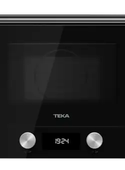 Cuptor cu microunde incorporabil Teka ML 8220 BIS L BK stanga 850W 9 retete presetate baza ceramica grill rabatabil 1200W Cristal Black/ Infinity Glass