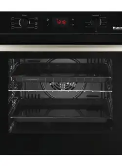 Cuptor incorporabil Hausberg HB-8054NG, electric, putere 2200 W, 76 l, 4 functii, Clasa A, negru