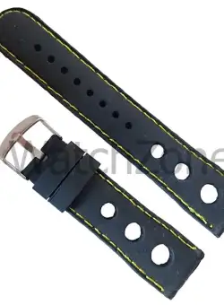 Curea ceas din silicon cu gauri 22mm