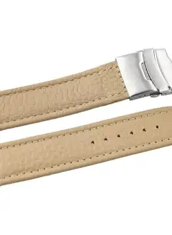 Curea Ceas Piele Naturala Crem 18mm - 24mm WZ435