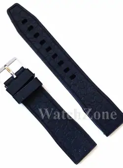 Curea Ceas Silicon Negru 20mm