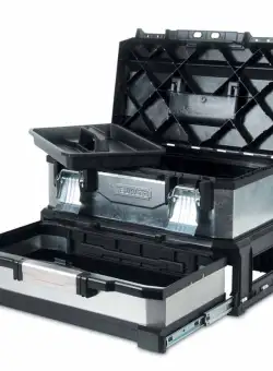 Cutie 20'' din plastic si metal galvanizat cu sertar Stanley - 1-95-830