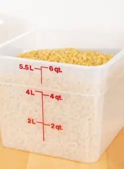 Cutie alimente polipropilena Cambro 5.7 L