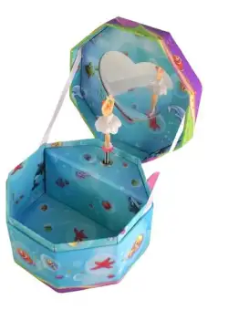 Cutie muzicala, Pecoware, Carton, 12,5x12,5x7,5 cm, Multicolor