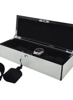 Cutie organizare 6 ceasuri Lemn TOP White