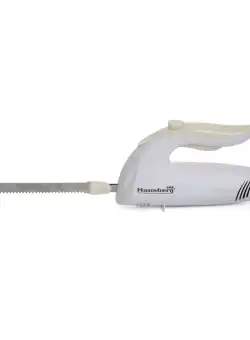 Cutit electric pentru paine, Hausberg HB-1125, Alb, 150W, lama 24,5cm