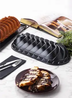 Dariole Tac, Negru, 15x34 cm