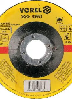 DISC ABRAZIV DEBITAT METALE 115X6X22 VOREL