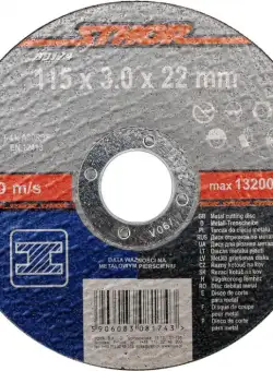 DISC DEBITAT METALE 115X3X22.2MM STHOR