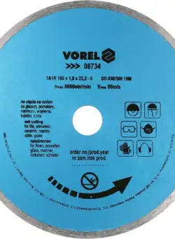DISC DIAMANTAT 180 MM VOREL