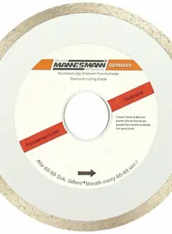 Disc diamantat continuu pentru fierastrau circular Mannesmann 1244-230, O230 mm