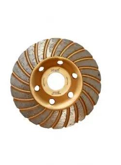 Disc diamantat turbo, taiere beton, zidarie Wert 2741-115, O115x22.23 mm