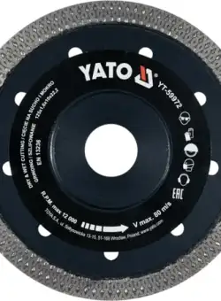 Disc diamantat YATO, turbo, ultra-subtire, 125mm
