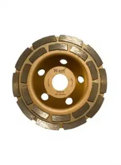 Disc dublu diamantat, taiere beton Wert 2740-125, O125x22.23 mm