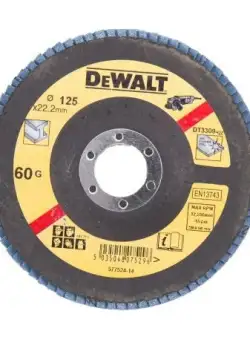Disc Lamelar DeWalt DT3309 Pentru Metal 125 x 22.23 mm 60 gr