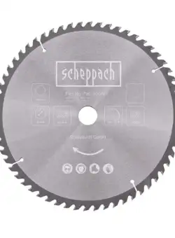 Disc pentru fierastrau circular, taiere lemn Scheppach 7901200707, O305x30 mm, 60 dinti