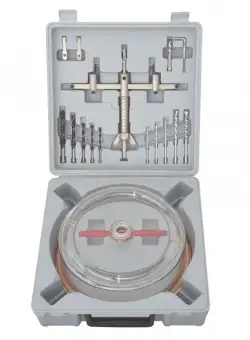 Dispozitiv ajustabil de gaurit gips-carton Troy 27493, O30-300 mm, 18 piese