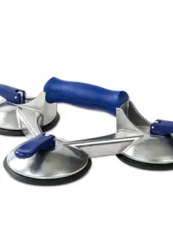 Dispozitiv pentru manipulat sticla cu ventuza Bohle BO 603.0BL, O120 mm, 3 brate