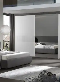 DORMITOR COMPLET FURN 32 (SOMIERA SI SALTEAUA GRATUITE) PAT-160/190 CM