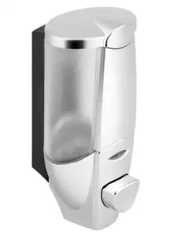Dozator De Sapun, Argintiu, Montaj Perete, 300ml
