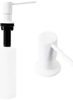 Dozator de săpun white round