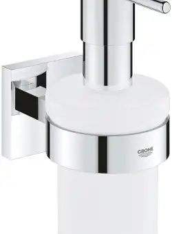 Dozator sapun Grohe Start Cube cu suport de perete crom