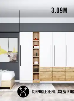 Dressing 3.09m / Dulap Dormitor Timea