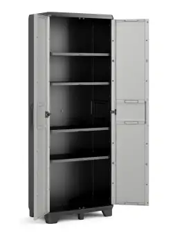 Dulap 4 polite gri Keter High Gear 68x39x182cm