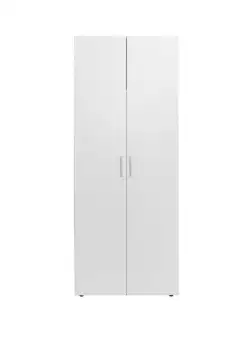 Dulap ALMA 2 usi, 5 rafturi, alb, 80x52x203 cm