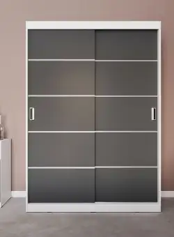 Dulap Avangard 138 usi gri