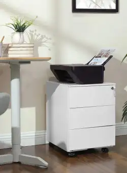 Dulap De Arhivare Mobil Cu 3 Sertare, 39 Cm