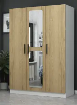 Dulap Haine Kale - 2246, Nuc, 135x210x52 cm