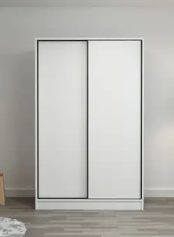 Dulap Haine Kale - 2307, Alb, 120x190x52 cm