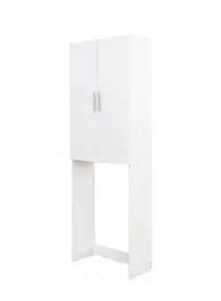 Dulap masina de spalat GRAND, 2 usi, alb, 65x30x190.5 cm