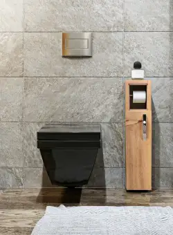 Dulap MDF de baie Star stejar L15 cm - H65 cm