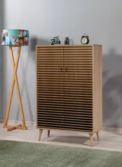 DULAP MULTIFUNCTIONAL Multibox -Multi Purpose Cabinet 6, Stejar Sonoma, 127x36x80 cm