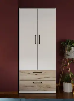 Dulap Relax Alb / Stejar k02 - C83/01