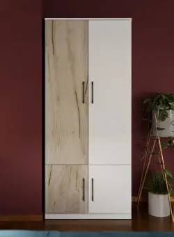 Dulap Relax Alb / Stejar k02 - C83/03