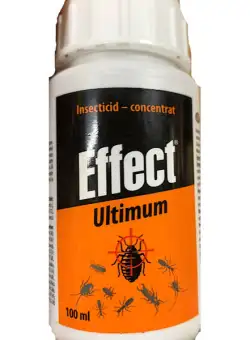 Effect Ultimum 100 ml insecticid de contact (gandaci de bucatarie, muste, tantari, capuse, purici, paianjeni)