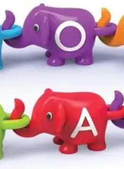 Elefantei cu litere Learning Resources