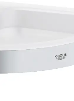 Etajera de dus de colt Grohe Start Cube crom