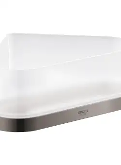 Etajera dus de colt Grohe Selection hard graphite