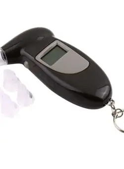 Etilotest Digital Alcoolemie MRG M868 , Ecran LCD, Portabil, Negru C868